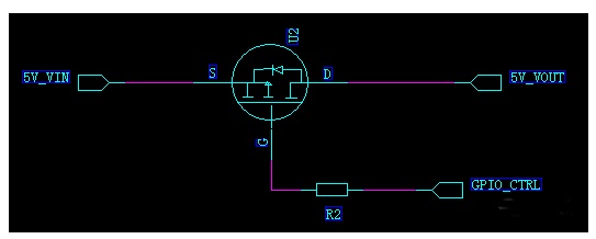 MOS管的導通條件,MOS管的基本開關(guān)電路