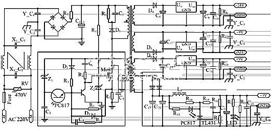 自激 穩壓 開關電源